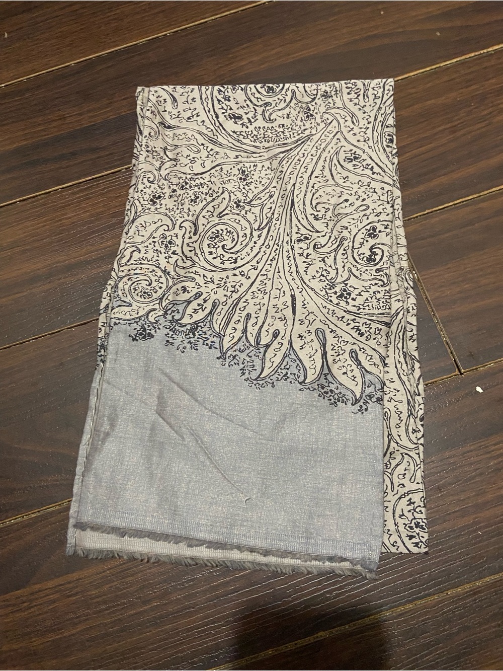 Paisley Pattern Lightweight Scarf 61 X 8.5”